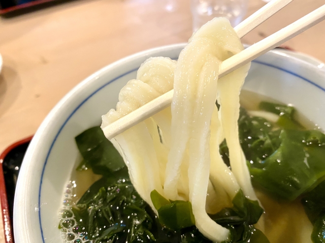 うどん 食べれるもの